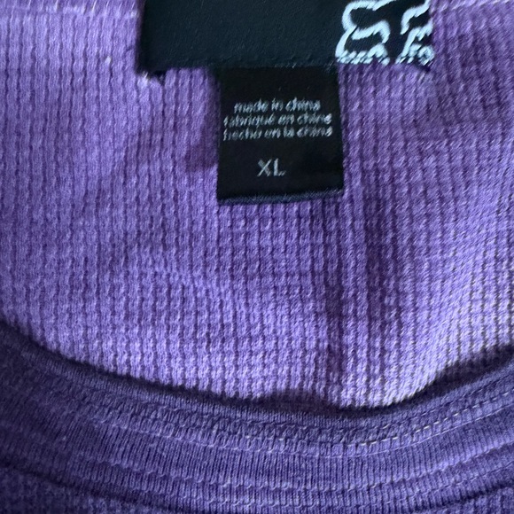 Fox Women's Purple Long Sleeve Top - Picture 3 of 3
